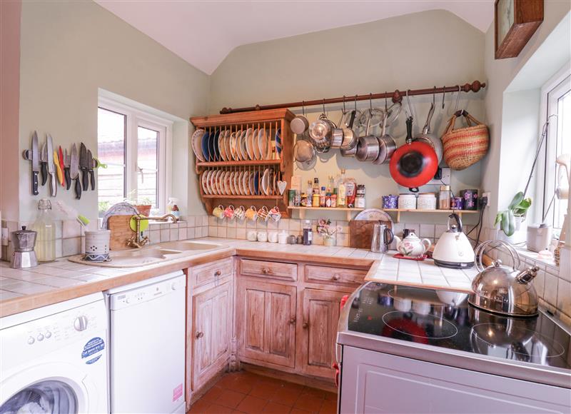 This is the kitchen at 3 Canada Cottages, Lindsey near Hadleigh