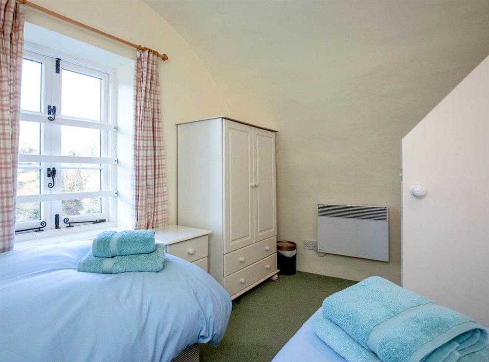 Twin bedroom (photo 3) at 3 Castle Cottage in Bow Creek, Nr Totnes, South Devon., Great Britain