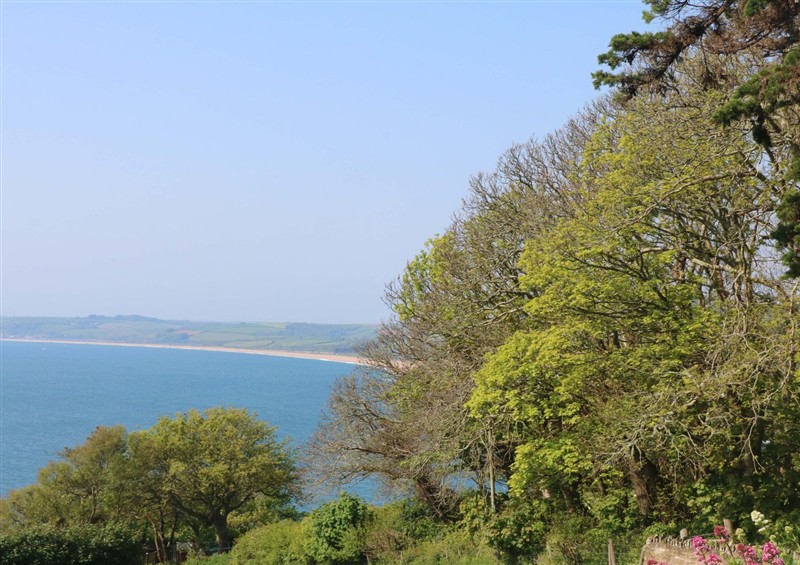 The setting at 3 Chantry Hill, Slapton