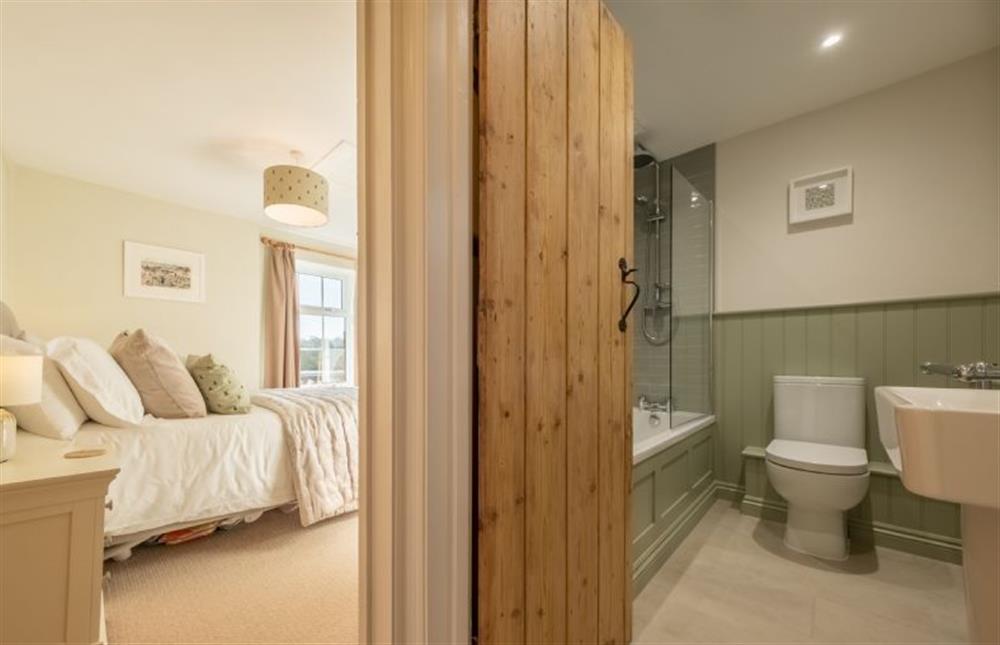 First floor: From the hallway looking into the bathroom  at 3 Chapel Cottages, Docking near Kings Lynn