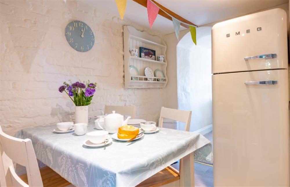 Ground floor: Kitchen with Smeg fridge/freezer at 3 Chapel Cottages, Docking near Kings Lynn