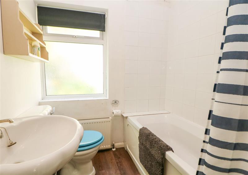 This is the bathroom at 3 Charnwood Terrace, Commonwood, Matlock Bath near Matlock
