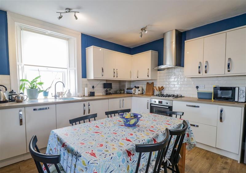 The kitchen at 3 Clarks Terrace, Allonby