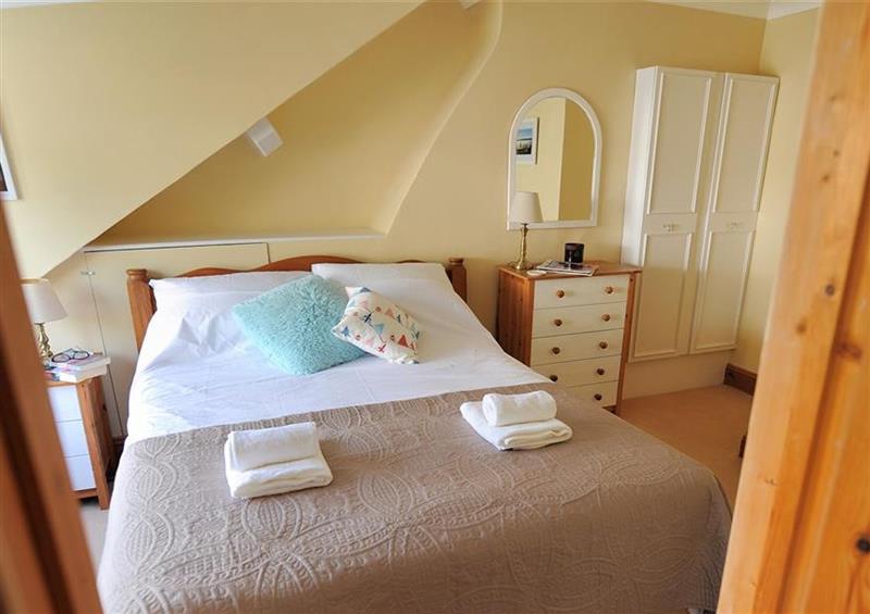 One of the bedrooms at 3 Cobb View, Lyme Regis
