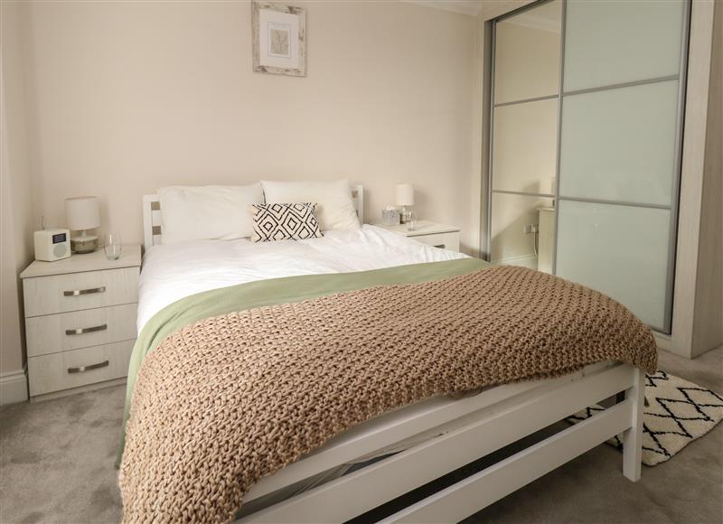 One of the bedrooms at 3 Compass Point, Weymouth