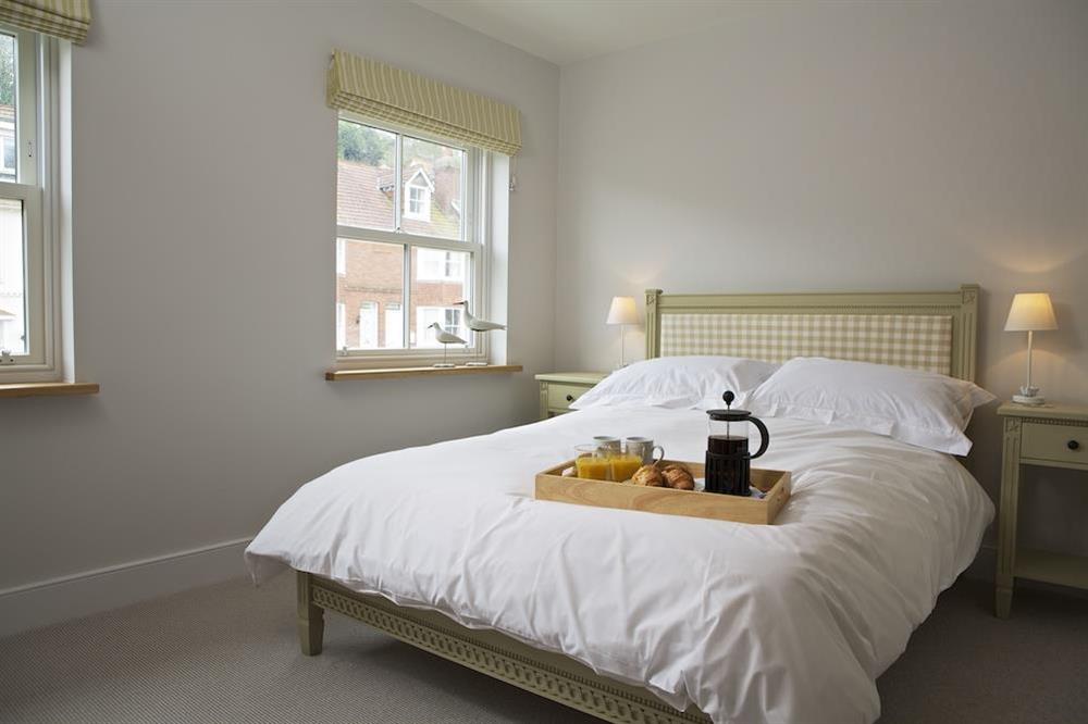 Master bedroom at 3 Eddystone Row in , Salcombe