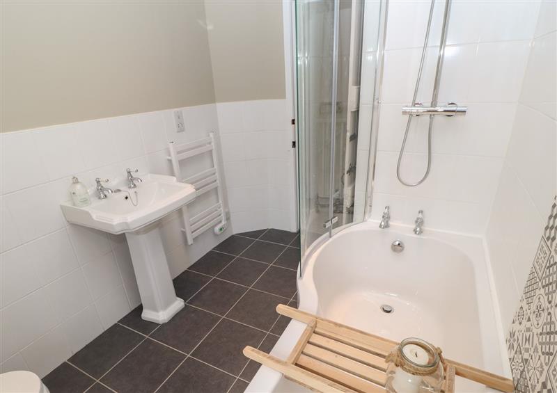 This is the bathroom at 3 Eden View, Lazonby