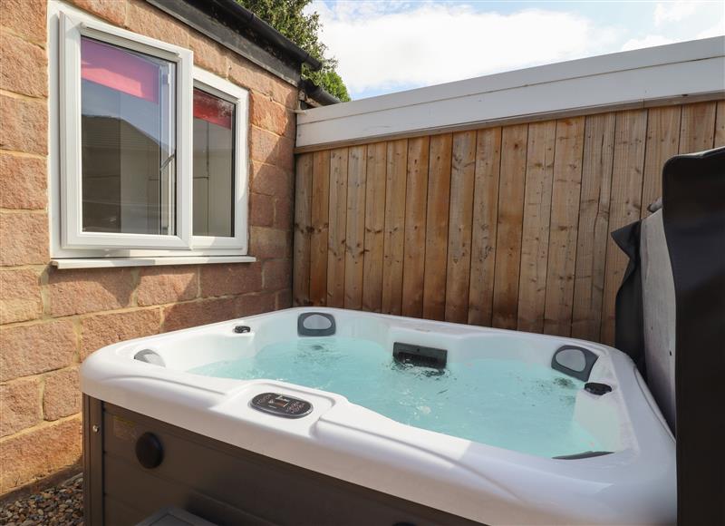 The hot tub at 3 Glendowne Terrace, Harrogate
