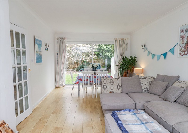 This is the living room at 3 Glyn Y Mor, Llanbedrog