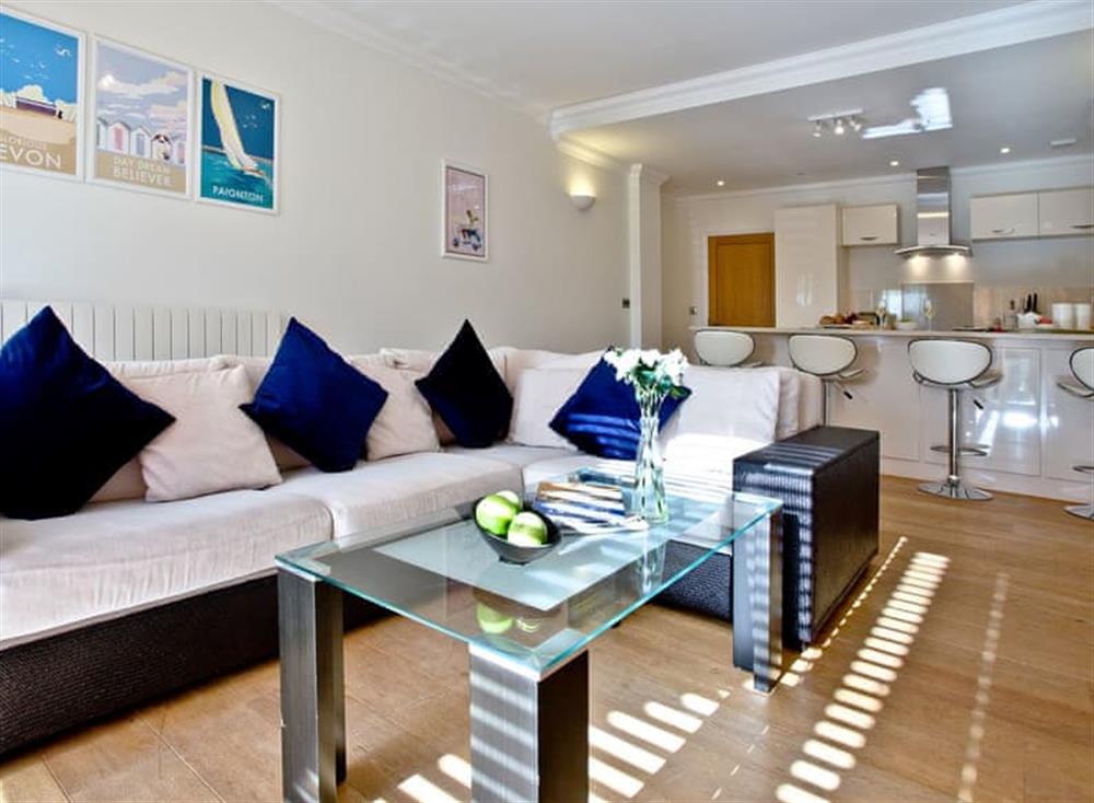Open plan living space (photo 3) at 3 Goodrington Lodge in , Paignton