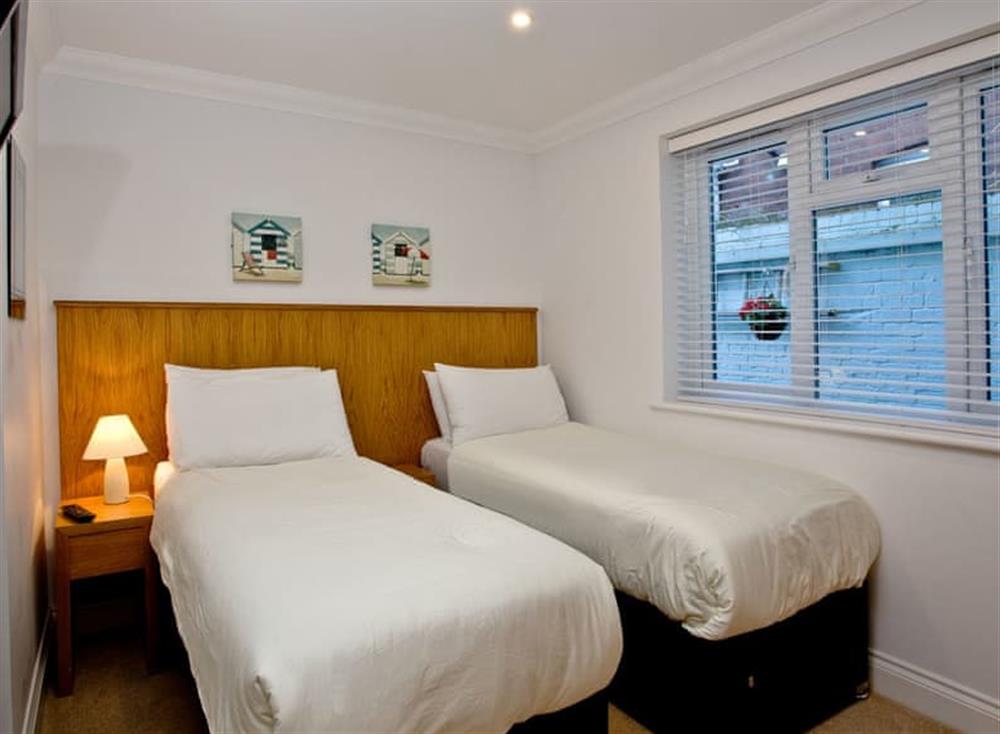 Twin bedroom at 3 Goodrington Lodge in , Paignton