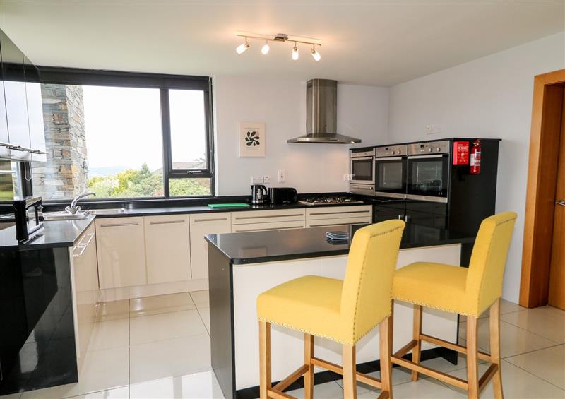 The kitchen at 3 Harbour View, Gollan Hill near Buncrana