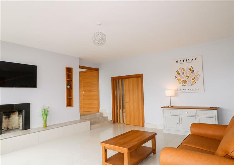 The living area at 3 Harbour View, Gollan Hill near Buncrana