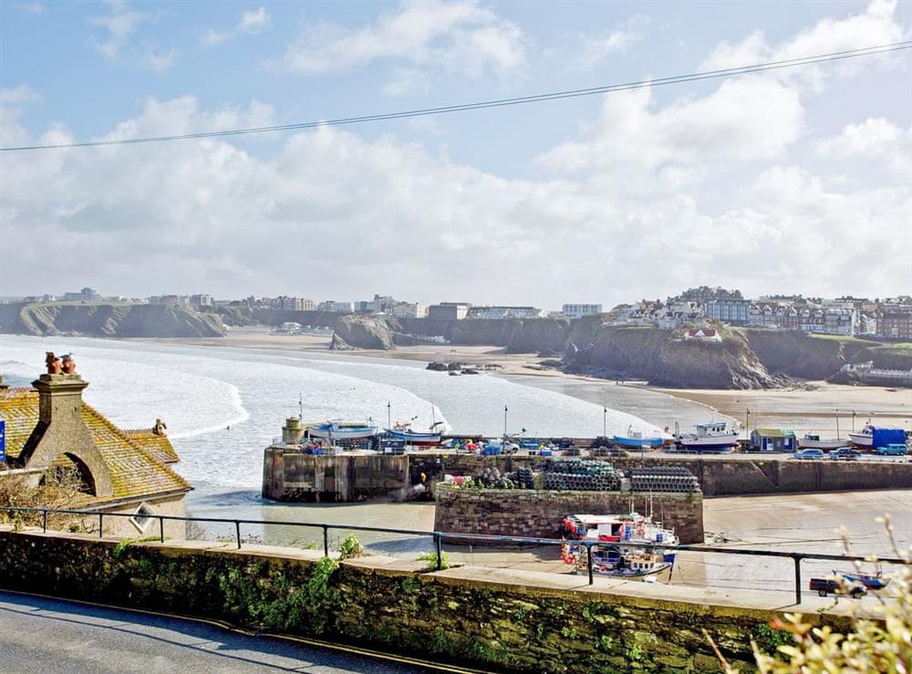 Fantastic coastal location at 3 Harbour View in Newquay, Cornwall