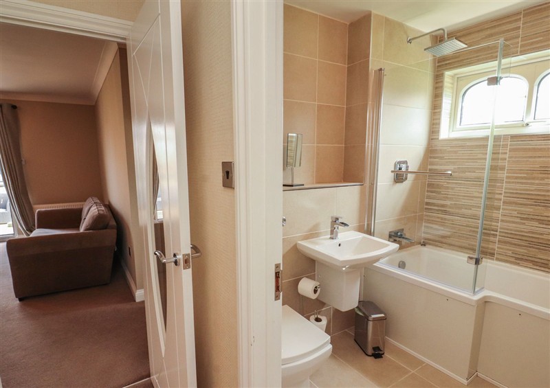 This is the bathroom at 3 Hawk Place, Moresby Parks near Whitehaven