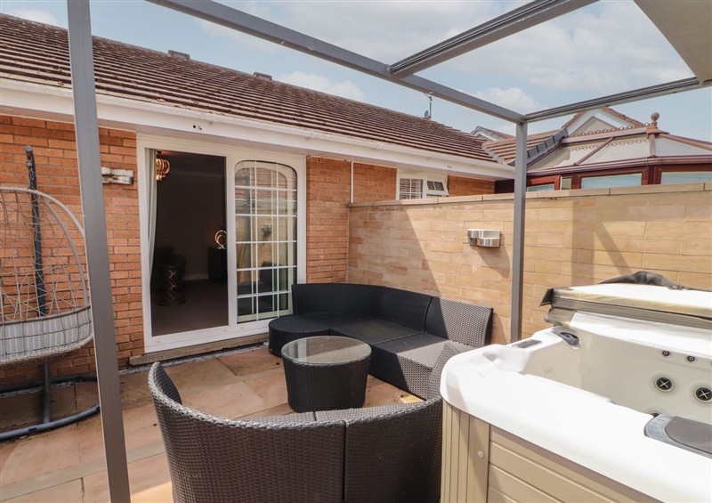 This is the patio at 3 Hawk Place, Moresby Parks near Whitehaven