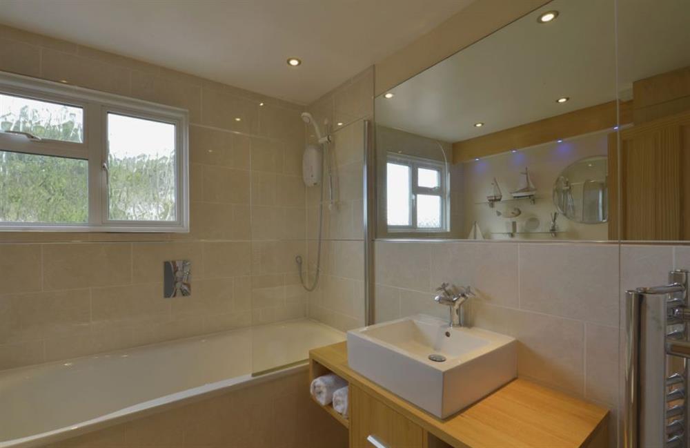 Bathroom at 3 Hazeldene, Salcombe, South Hams