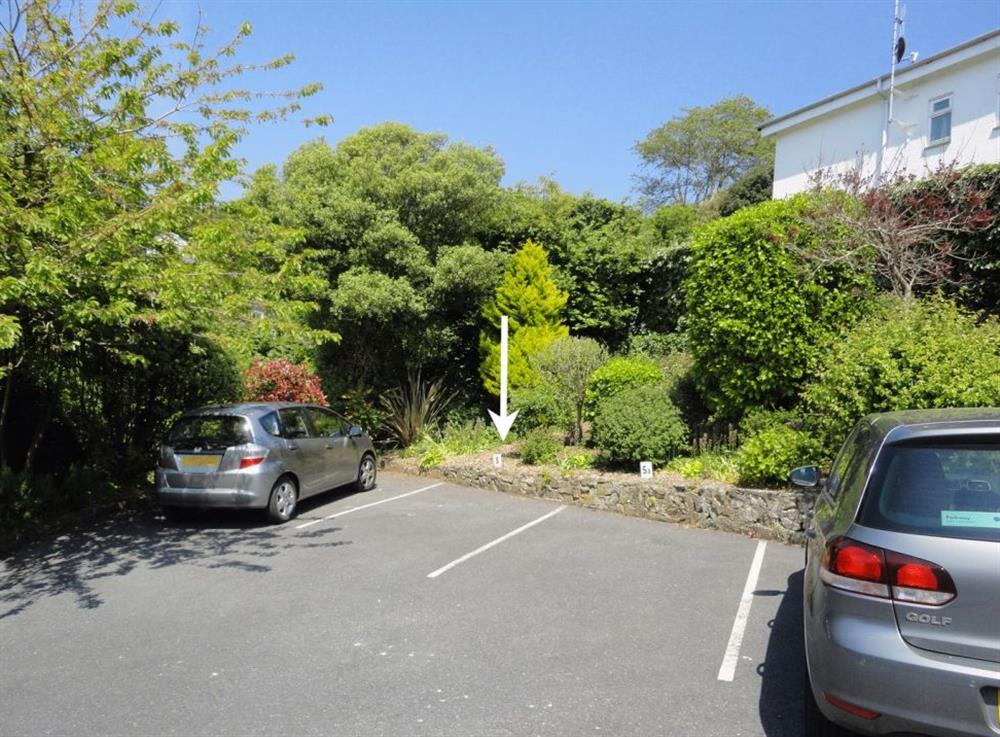 Parking space at 3 Hazeldene, Salcombe, South Hams
