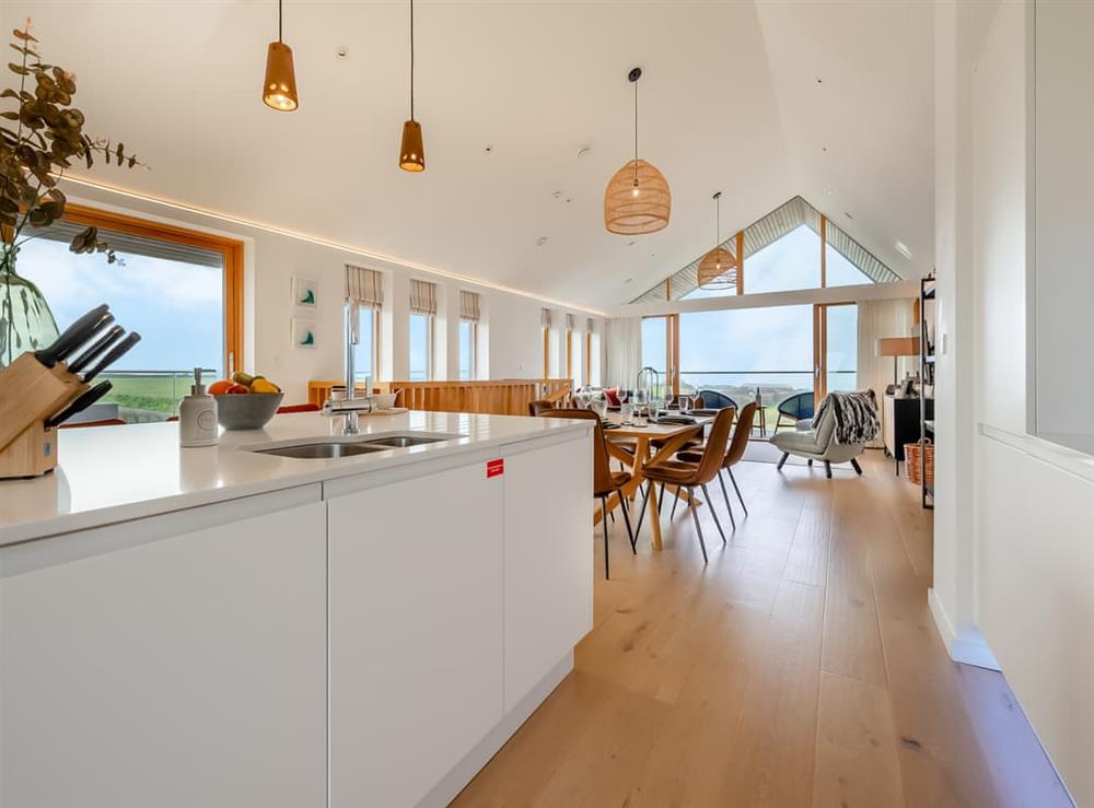 Open plan living space (photo 8) at 3 Karn Havos in Mawgan Porth, Cornwall