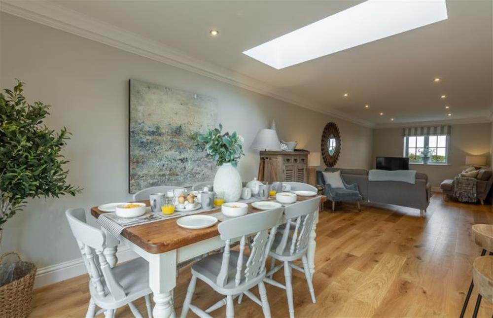 Ground floor: Sociable open-plan living space at 3 Knights  Cottages, Thornham near Hunstanton