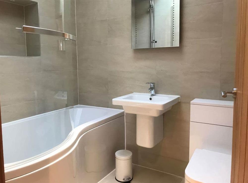 The bathroom at 3 Ladymead Mews in Hurstpierpoint, West Sussex