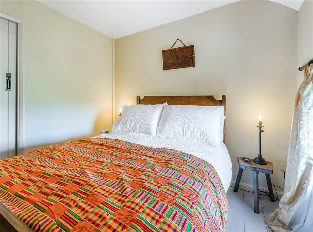 Double bedroom at 3 Legged Duck Cottage in Ystrad Muerig, Dyfed