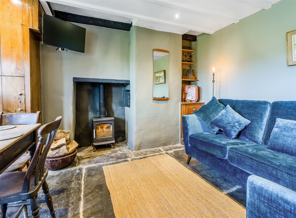 Living area at 3 Legged Duck Cottage in Ystrad Muerig, Dyfed