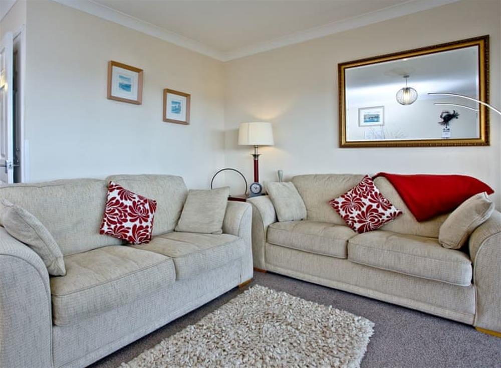 Living area at 3 Linden Court in Brixham, South Devon