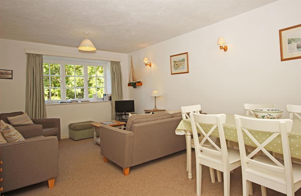 Open plan sitting/dining room at 3 Moult Farm Cottage in , Salcombe
