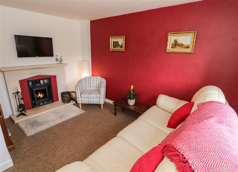 One of the 2 bedrooms at 3 Oaks Lodge, Pulverbatch near Pontesbury