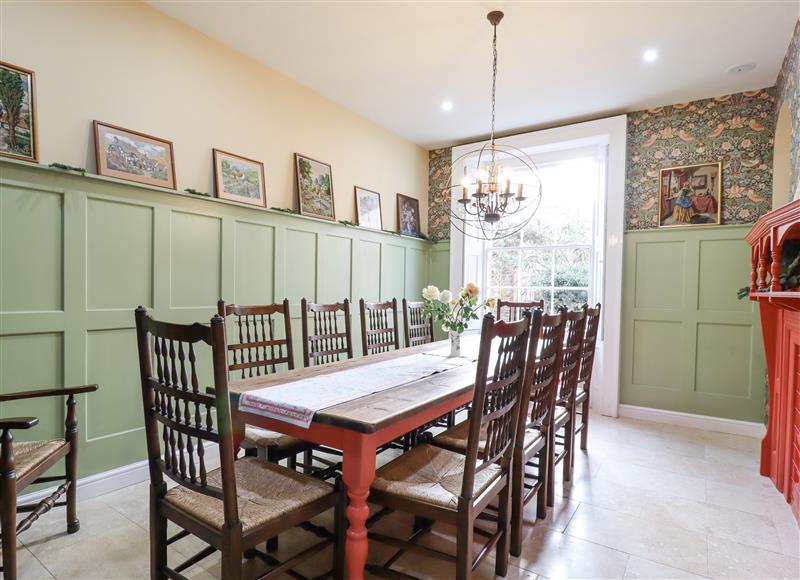 The dining room at 3 Old Market Place, Harleston