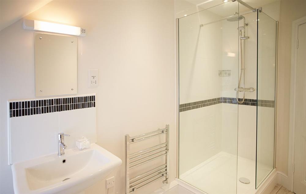 First floor:  Family shower room at 3 Palace Yard, Hereford