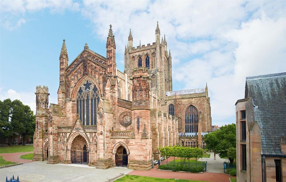 Hereford Cathedral, directly opposite 3 Palace Yard, Hereford