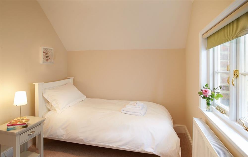 Second floor:  Bedroom with 3’ single bed at 3 Palace Yard, Hereford