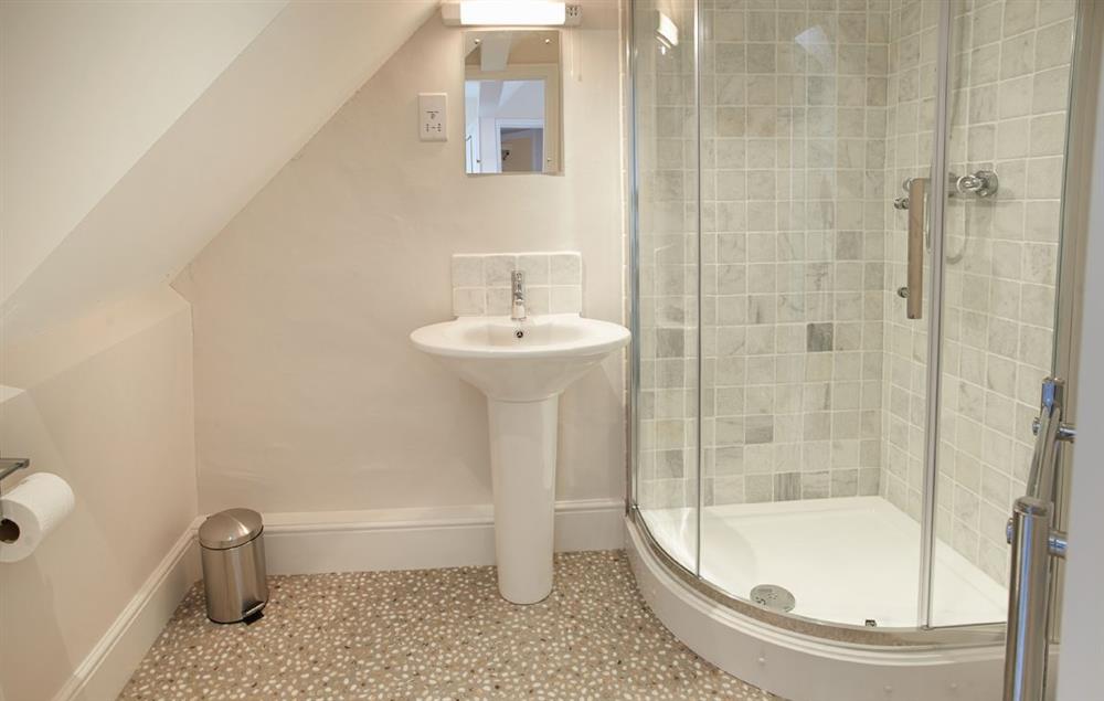 Second floor:  En-suite shower room at 3 Palace Yard, Hereford