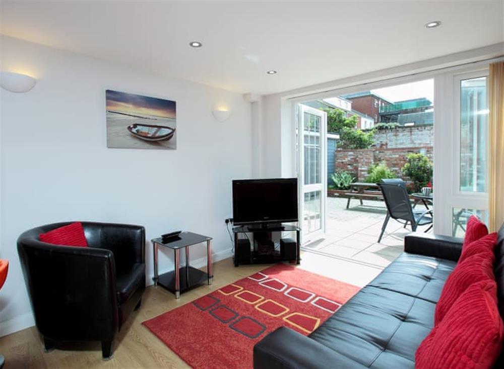 Open plan living space at 3 Park Mews in Dorset, Weymouth & Portland