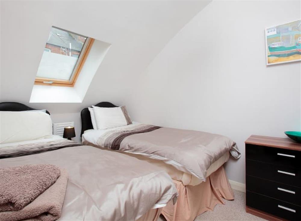 Twin bedroom at 3 Park Mews in Dorset, Weymouth & Portland