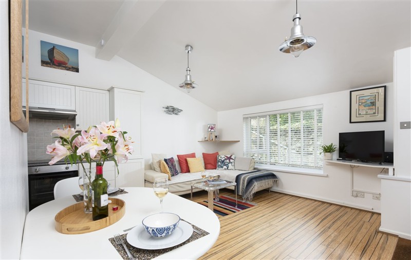 Enjoy the living room at 3 Pentowan Court, Cornwall