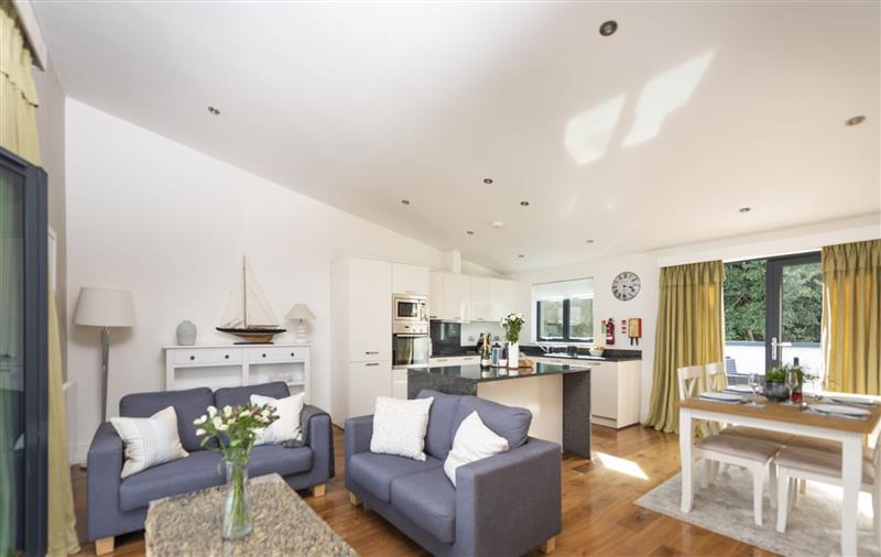 Relax in the living area at 3 Porthminster Mews, Cornwall