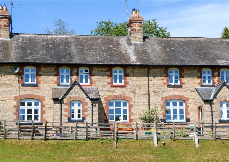 Outside 3 Railway Cottages at 3 Railway Cottages, Long Marton near Appleby-In-Westmorland