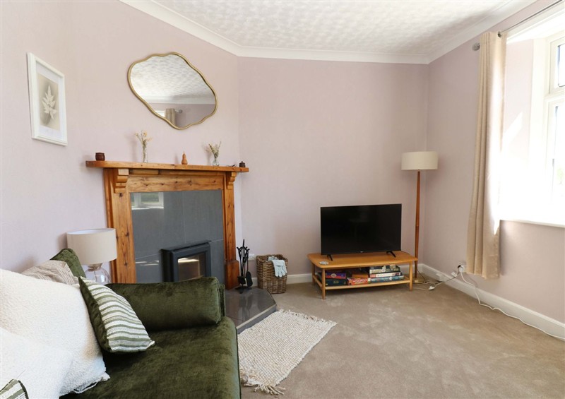 The living area at 3 Railway Cottages, Long Marton near Appleby-In-Westmorland
