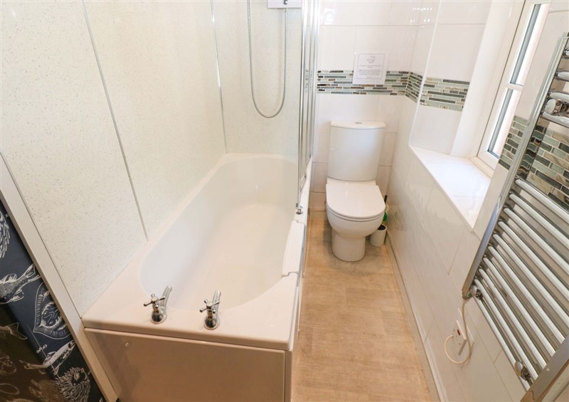 This is the bathroom at 3 Railway Cottages, Long Marton near Appleby-In-Westmorland