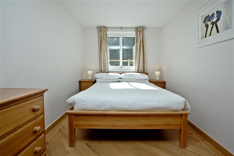 Double bedroom at 3 Red Rock Apartments, Dawlish Warren, Devon