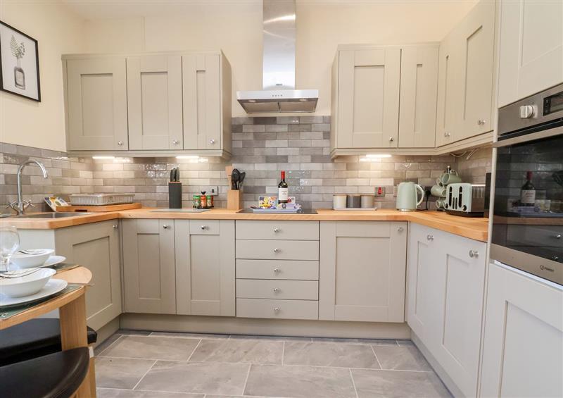 This is the kitchen at 3 Rhyd Drive, Rhos-On-Sea