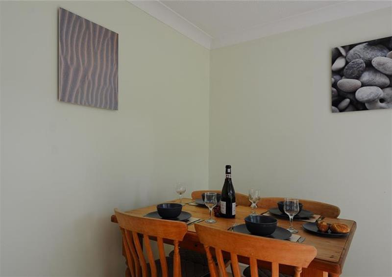 The dining room at 3 Riverside Cottages, Charmouth
