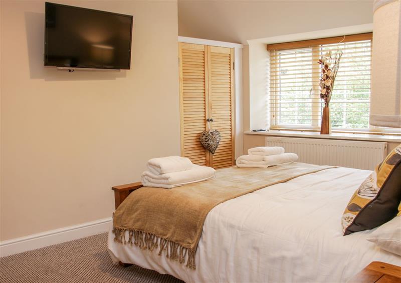 This is a bedroom at 3 Rock Terrace, Llanarmon Dyffryn Ceiriog near Glyn Ceiriog