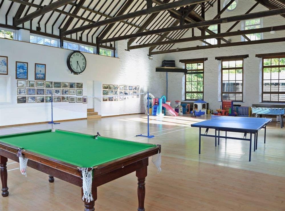 Indoor play area at 3 Salle Cottage in Bow Creek, Nr Totnes, South Devon., Great Britain