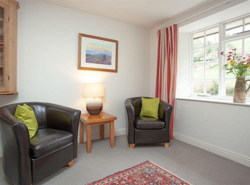 Living area at 3 Salle Cottage in Bow Creek, Nr Totnes, South Devon., Great Britain