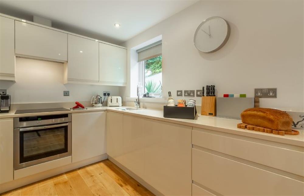 Fully-equipped kitchen area at 3 Sandy Lane, Carbis Bay 