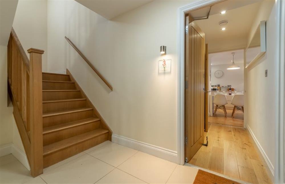 Light and airy entrance hall to ground floor apartment at 3 Sandy Lane, Carbis Bay 